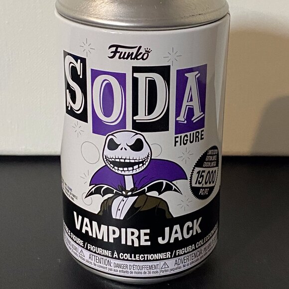 Funko Soda - Nightmare Before Christmas - Vampire Jack Skellington - 15000 Piece - Picture 2 of 6
